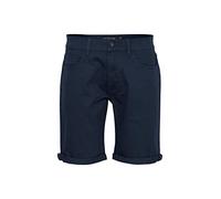 Indicode IDPokka Herren Jeans Shorts Kurze Denim Hose mit Stretch Regular Fit, Größe:2XL, Farbe:Navy (400)
