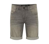 Indicode IDQuentin Herren Jeans Shorts Kurze Denim Hose im Stretch Eingriffstaschen Destroyed-Optik Baumwollmischung Regular fit, Größe:3XL, Farbe:Light Grey (901)