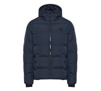 Indicode IDRapse Herren Steppjacke Winterjacke Jacke mit Kapuze Gummizug Rippbündchen Eingrifftaschen Label-Details Regular fit, Größe:3XL, Farbe:Navy (400)
