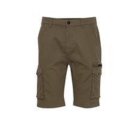 Indicode IDRonjo Herren Cargo Shorts Bermuda Kurze Hose mit Stretch Regular Fit, Größe:2XL, Farbe:Army (600)