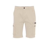 Indicode IDRonjo Herren Cargo Shorts Bermuda Kurze Hose mit Stretch Regular Fit, Größe:L, Farbe:Fog (004)