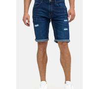 Indicode Jeans Shorts Herren Baumwolle blau, M