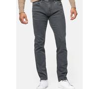 Indicode Herren INSamario Jeanshose aus 99% Baumwolle mit 5 Taschen | Denim Herrenjeans Dk Grey, 31/32