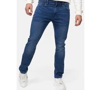 Indicode Herren INCoil Jeanshose aus 77% Baumwolle Super-Stretch | Denim Herrenjeans Medium Indigo, 36/30