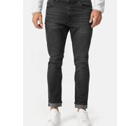 Indicode Herren INChammy Jeanshose aus Baumwolle mit 5 Taschen | Denim Herrenjeans Vintage Black, 36/32