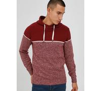 Indicode Kapuzenpullover Herren bordeaux, XXL
