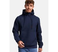 Indicode Herren INJody Sweatshirt mit Kapuze aus Baumwoll-Mix | Hoodie Kapuzenpullover Navy, L
