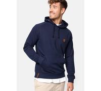 Indicode Herren Litcham Sweatshirt mit Kapuze | Hoodie Kapuzenpullover für Männer Navy, M