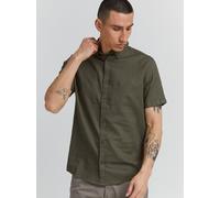 Indicode Kurzarmhemd Herren Regular Fit oliv, M