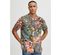 Indicode Kurzarmhemd Herren Regular Fit Viskose grün, XL