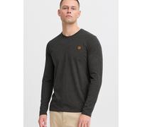 Indicode Langarmshirt Herren anthrazit, L