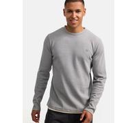 Indicode Langarmshirt Herren hellgrau, M
