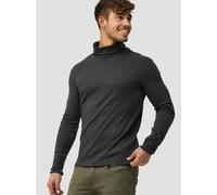 Indicode Langarmshirt Rollkragen Herren anthrazit, L