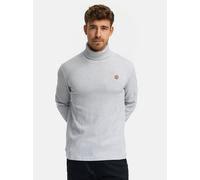 Indicode Langarmshirt Rollkragen Herren hellgrau, S