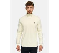 Indicode Langarmshirt Rollkragen Herren vanille, M