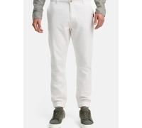 Indicode Herren Blnda Stoffhose aus Leinen & Baumwolle | Herrenhose Freizeithose Männer Offwhite 3XL