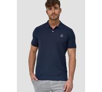 Indicode Herren Wadim Poloshirt aus Baumwolle | Herrenpoloshirt Polokragen Baumwollshirt Navy, XL