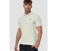 Indicode Herren Wadim Poloshirt aus Baumwolle | Herrenpoloshirt Polokragen Baumwollshirt Sea Foam, XXL