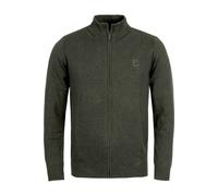 Indicode Regular Fit Cardigan grün, Einfarbig