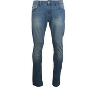 Indicode Regular Fit Jeans blau, Einfarbig