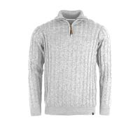 Indicode Regular Fit Pullover grau, Einfarbig