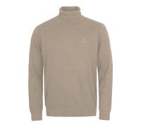 Indicode Regular Fit Rollkragenpullover beige, Einfarbig