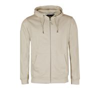 Indicode Regular Fit Sweatjacke mit Kapuze beige, Einfarbig