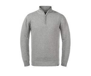 Indicode Richard Herren Strickpullover, 2XL, Light Grey Mix (913)