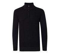 Indicode Richard Herren Strickpullover Troyer Grobstrick Pullover, Größe:XL, Farbe:Charcoal Mix (915)