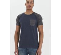 Indicode Rundhalsshirt Herren blau, XXL