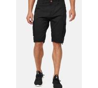 Indicode Shorts Cargo Herren Baumwolle schwarz, L