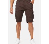 Indicode Shorts Cargo Herren braun, L