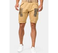 Indicode Shorts Cargo Herren camel, S