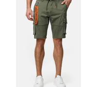 Indicode Shorts Cargo Herren khaki, M