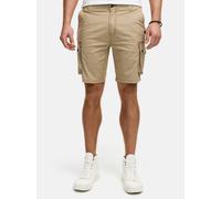 Indicode Shorts Cargo Herren taupe, S