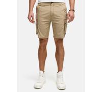 Indicode Shorts Cargo Herren taupe, XXL