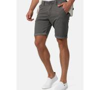 Indicode Shorts Chino Herren grau, M