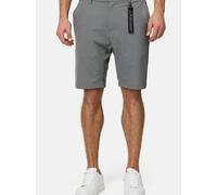 Indicode Herren INGareth Stretch Chino-Shorts mit Tunnelzug und 3 Taschen | Kurze Hose für Männer Pewter XL