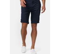 Indicode Herren Creel Chino Shorts mit 5 Taschen | Bermuda Herrenshorts Chinoshorts Freizeitshorts Männer Navy L