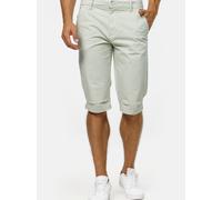 Indicode Herren Whitney Chino Shorts mit 4 Taschen aus Baumwolle | Bermuda Sommershorts für Männer Surf Spray XXL