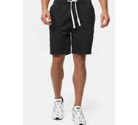 Indicode Herren Kendari Chino Shorts aus 80% Baumwolle | Herrenshorts Chinoshorts Bermuda Black S