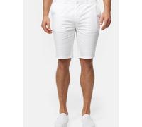 Indicode Herren INSan Chino Shorts mit 4 Taschen aus 98% Baumwolle | Bermuda Sommershorts für Männer Offwhite XXL