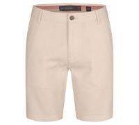 Indicode Herren Kurze Hosen (S-5XL) Regular Fit - 100% Baumwolle, Leichte, Atmungsaktive & Luftige Sommer Shorts Männer - B799 Beige XXXXX-Large