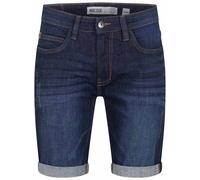 Indicode Herren Kurze Jeans (S-3XL) Regular Fit Stretch Hosen - 98% Baumwolle, Leichte, Atmungsaktive, Sommer Shorts Männer - B797 Blau Medium