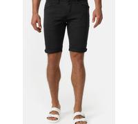 Indicode Herren Villeurbanne Jeans Shorts mit 5 Taschen | Herrenshorts Used Look für Männer Navy M