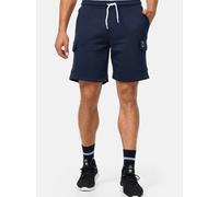 Indicode Herren Dannie Cargo Sweatshorts mit Kordelzug | Herrenshort Sport Trainingshose Navy, M