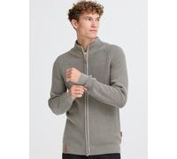 Strickjacke INDICODE "Strickjacke IDRockly", Herren, Gr. L, grau (iron), Obermaterial: 100% Baumwolle CO., Strickjacken Strickjacke (67564636-L) iron