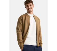 Indicode Herren INLaos Strickjacke mit Rundhalsausschnitt & Reißverschluss | Cardigan für Männer Otter, S