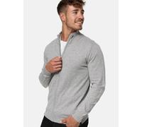 Indicode Strickjacke Herren Grobstrick grau, M