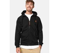 Indicode Sweatjacke Herren Baumwolle schwarz, M